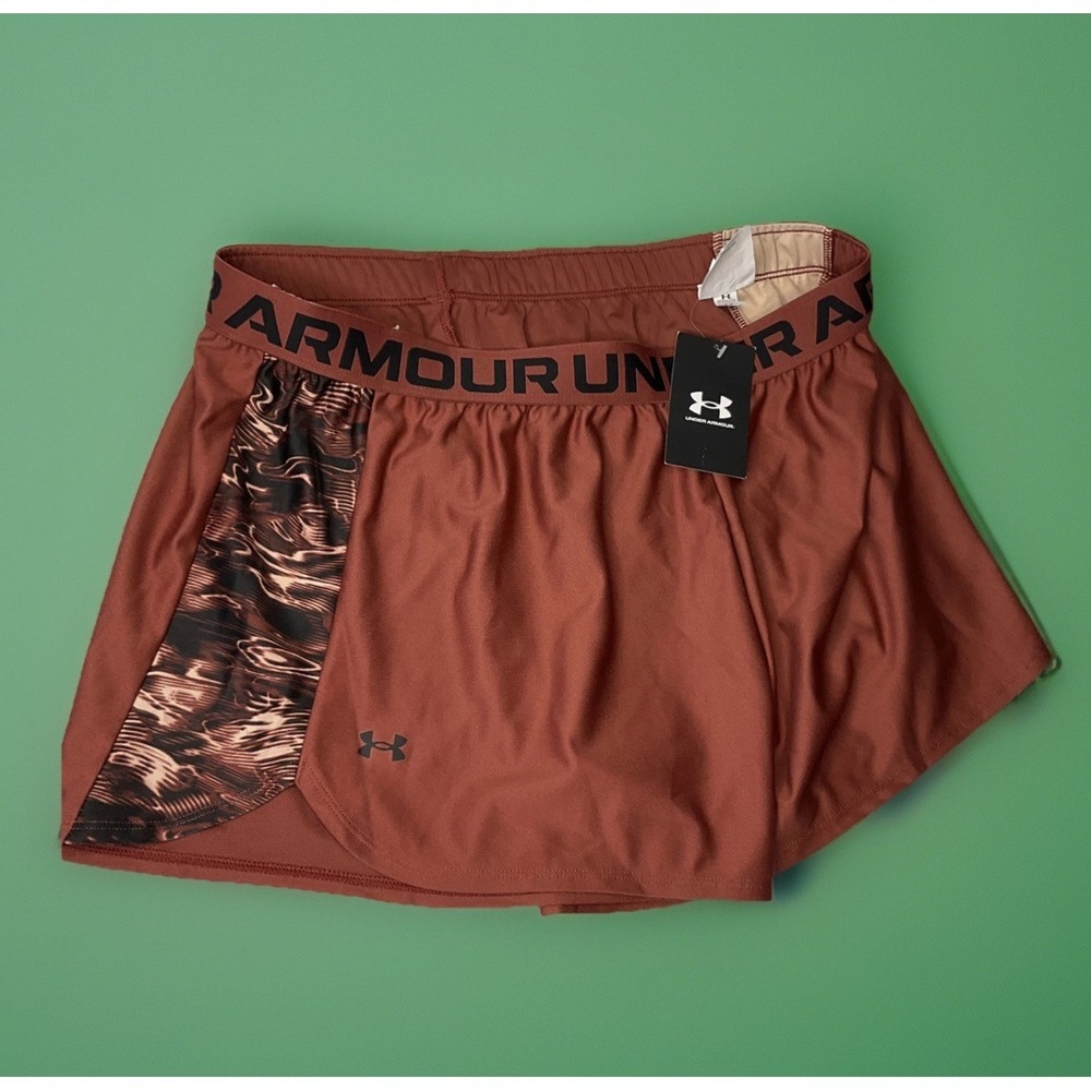 Under Armour Womens XL Loose Running Shorts Athletic Training 3 In Inseam NWT